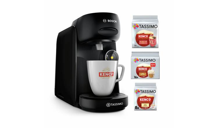 Tassimo Finesse Friendly Pod Coffee Machine Bundle – Black
