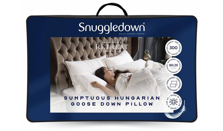Snuggledown Retreat Medium Soft Pillow - 2 Pack