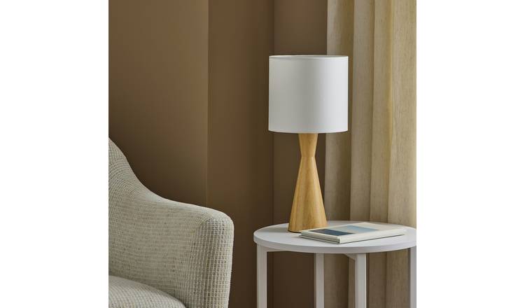 Argos Home Drum White Easy Fit Lampshade - 20cm