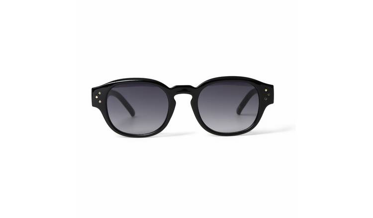 Uncommon Souls Blue Lenses Black Sunglasses