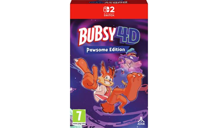 Bubsy 4D Pawsome Edition Nintendo Switch 2 Game Pre-Order