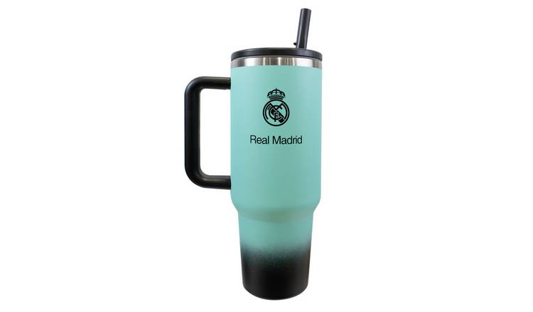Real Madrid Club Crest Multicoloured Thermal Flask - 1.18L
