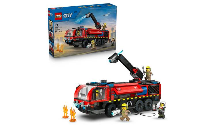 LEGO City Airport Fire Engine - Toy Truck Set 60499 PREORDER