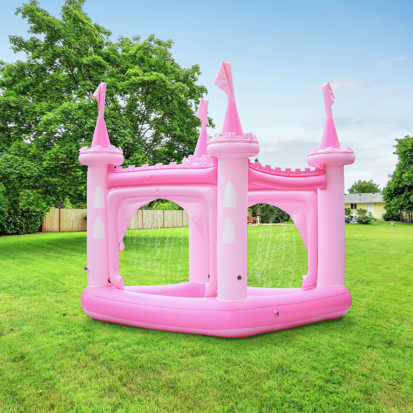 Teamson Kids 8ft Water Fun Pink Castle Kids Paddling Pool Review