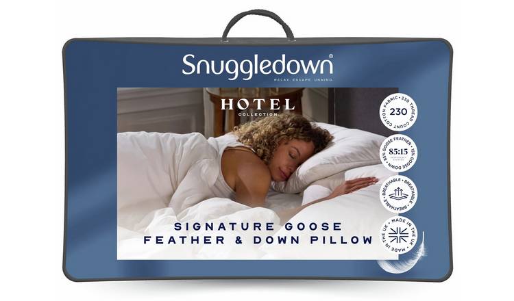 Snuggledown Hotel Goose Medium Pillow - 1 Pack