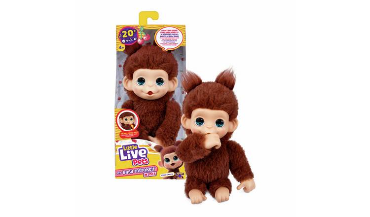 Little Live Pets My Baby Monkey Minis Chikki Cherry Toy