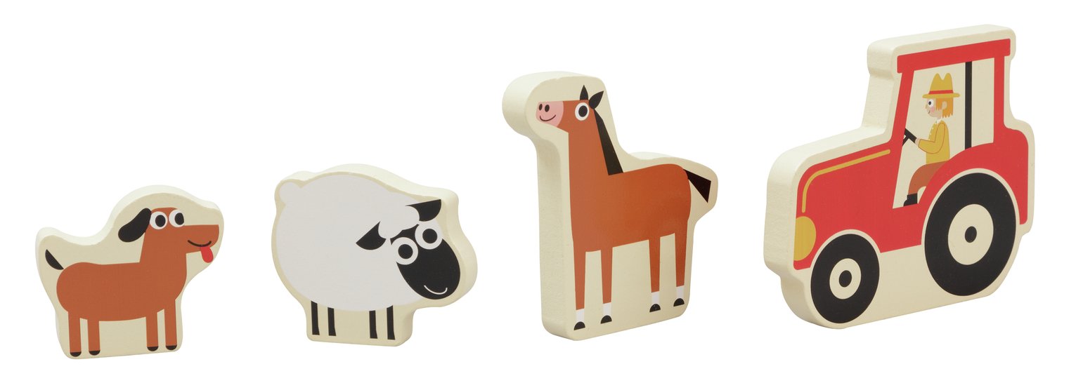 wooden farm set argos