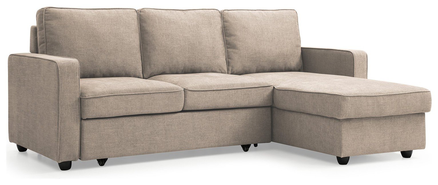 Buy Kyoto Noah Corner Sofabed with Storage - Natural | Sofa beds