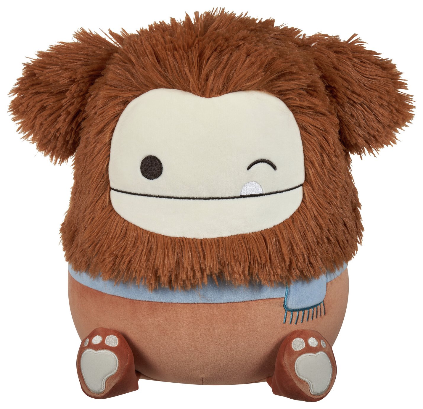 Squishmallows 12 inches Benny Brown Bigfoot Plush