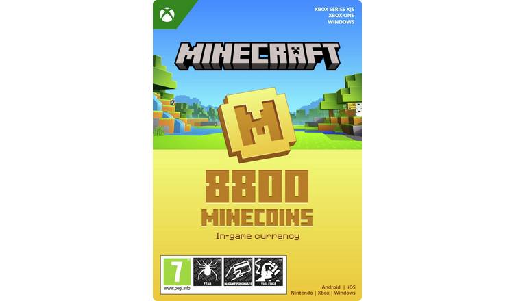 Minecraft 8800 Minecoins Xbox Series X & S, Xbox One & PC