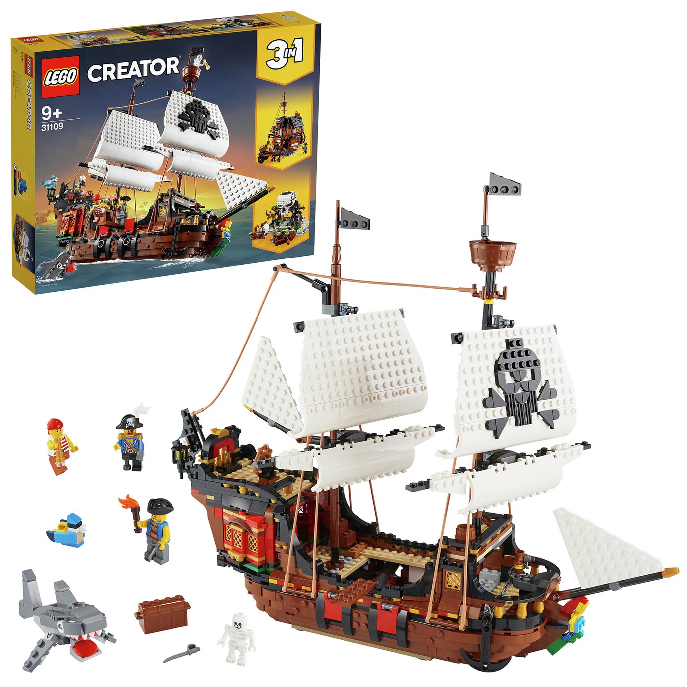 LEGO Creator 3-in-1 Pirate Ship Set Review