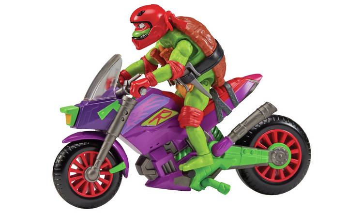 Teenage Mutant Ninja Turtles Purple Dragon Cycle Raphael