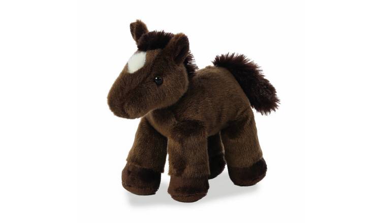 Mini Flopsies Chestnut Horse 8inch Plush Toy