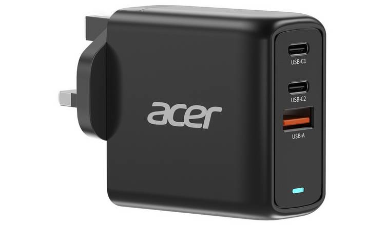 Acer 67W USB-C & USB-A GaN Laptop & Mobile Charger