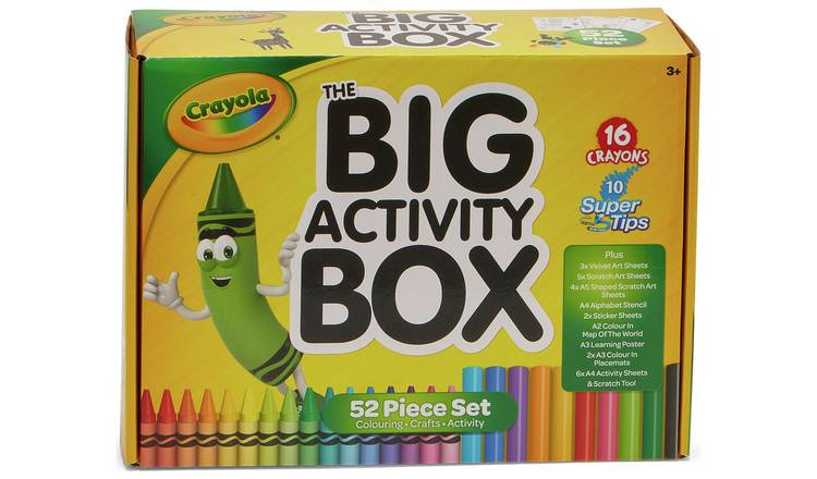 Crayola 52 Pieces Big Activity Box