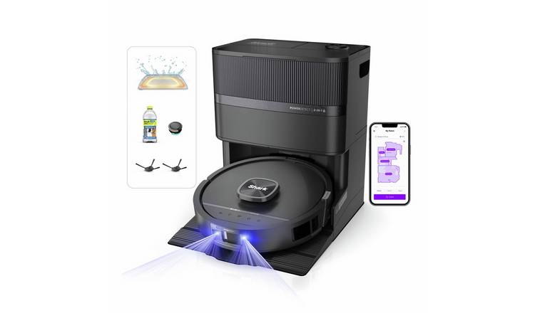 Shark PowerDetect UV Reveal 2-in-1 Robot Vacuum & Mop