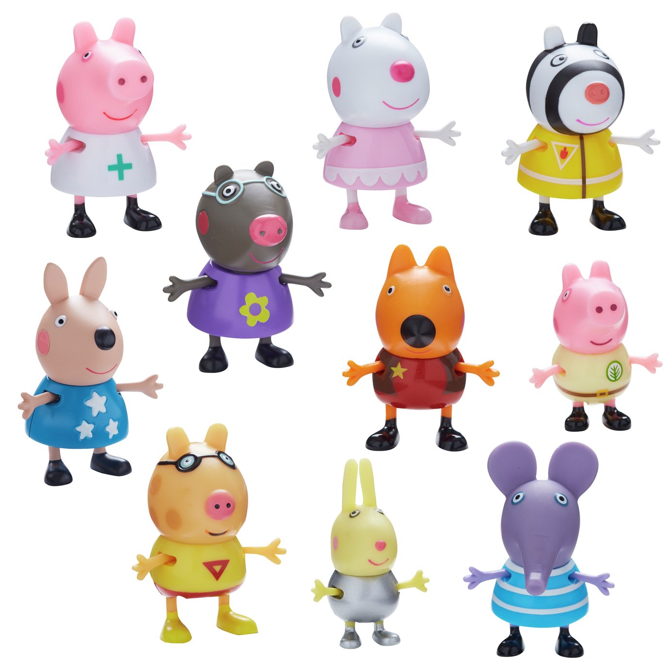 Peppa Pig Dress Up 10 Figure Pack Review