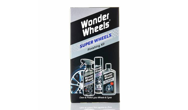 Wonder Wheels Super Wheels 3 Piece Car Cleaning Kit