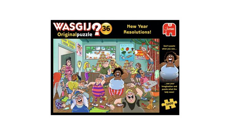 Wasgij Original 36 New Year Resolution Jigsaw Puzzle