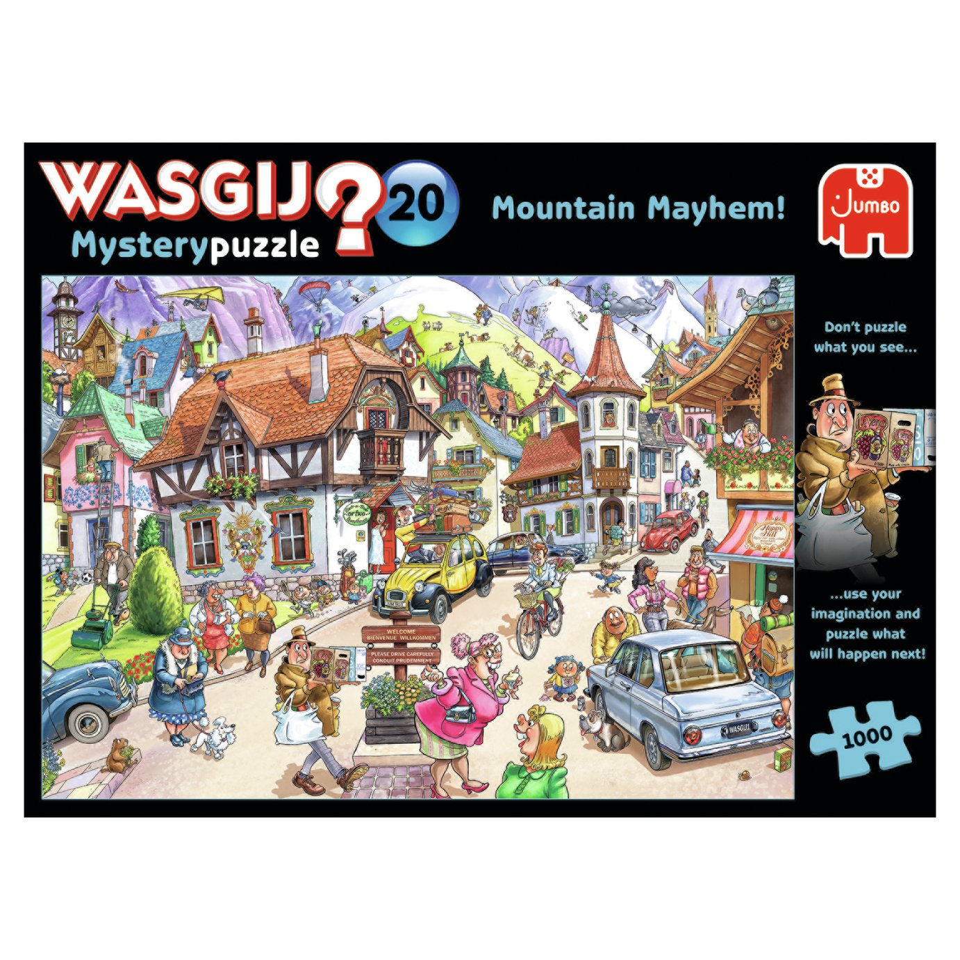 Wasgij Mystery 20 Mountain Mayhem Jigsaw Puzzle review