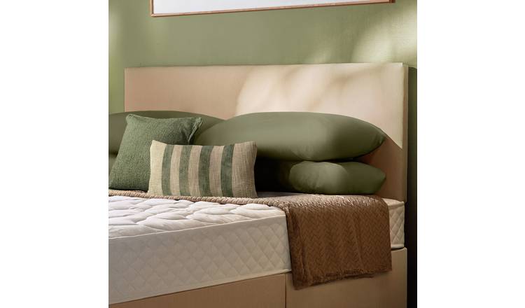Silentnight Milan Double Headboard - Sandstone