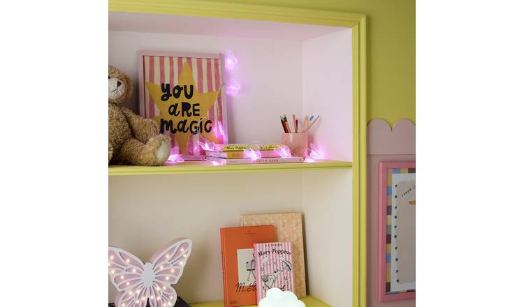Argos Home LED Butterfly String Lights - Pink
