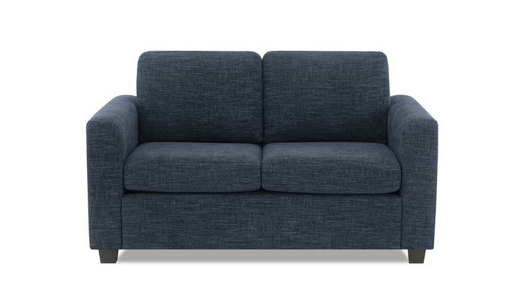 Habitat Apartment Fabric 2 Seater Sofa Bed - Blue