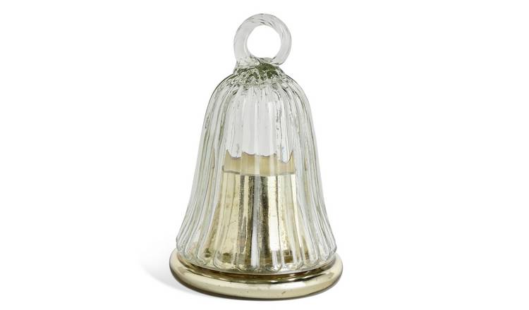 Argos Home Christmas Stalwarth Bell Medium Jar Candle - Christmas Spice