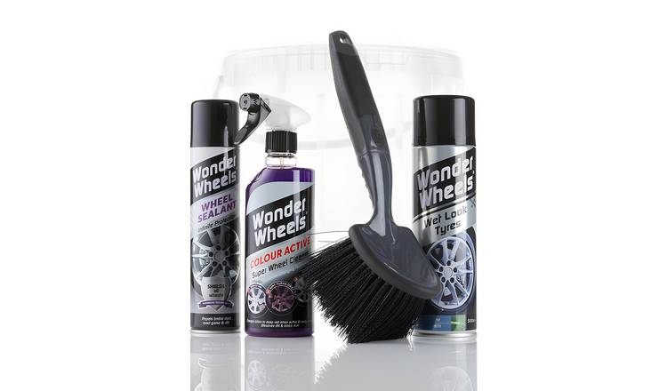 Wonder Wheels Super Wheels 5 Piece Car Cleaning Kit