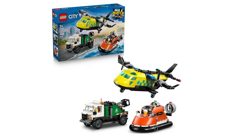 LEGO City Airplane, Truck & Hovercraft Remix 60505 PREORDER