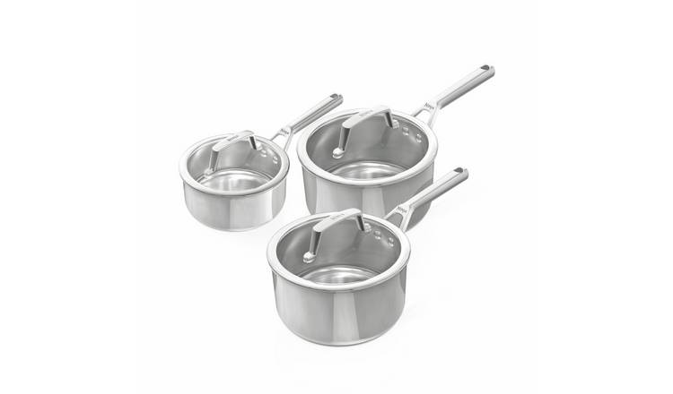 Ninja Everclad 3 Piece Stainless Steel Pan Set