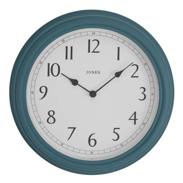 Jones Clocks Venetian Wall Clock - Blue 0