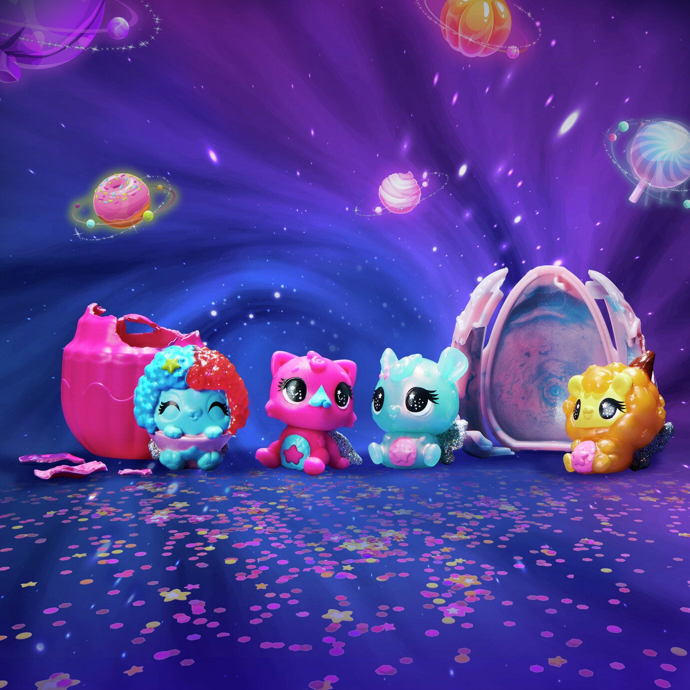 Hatchimals CollEGGtibles Series 8 Cosmic Candy Multipack Review