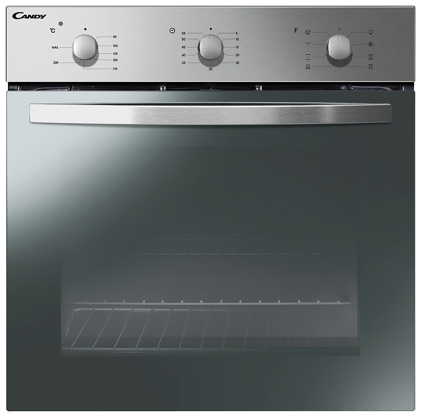 Candy FCS602X Single Multifunction Oven - Stainless Steel