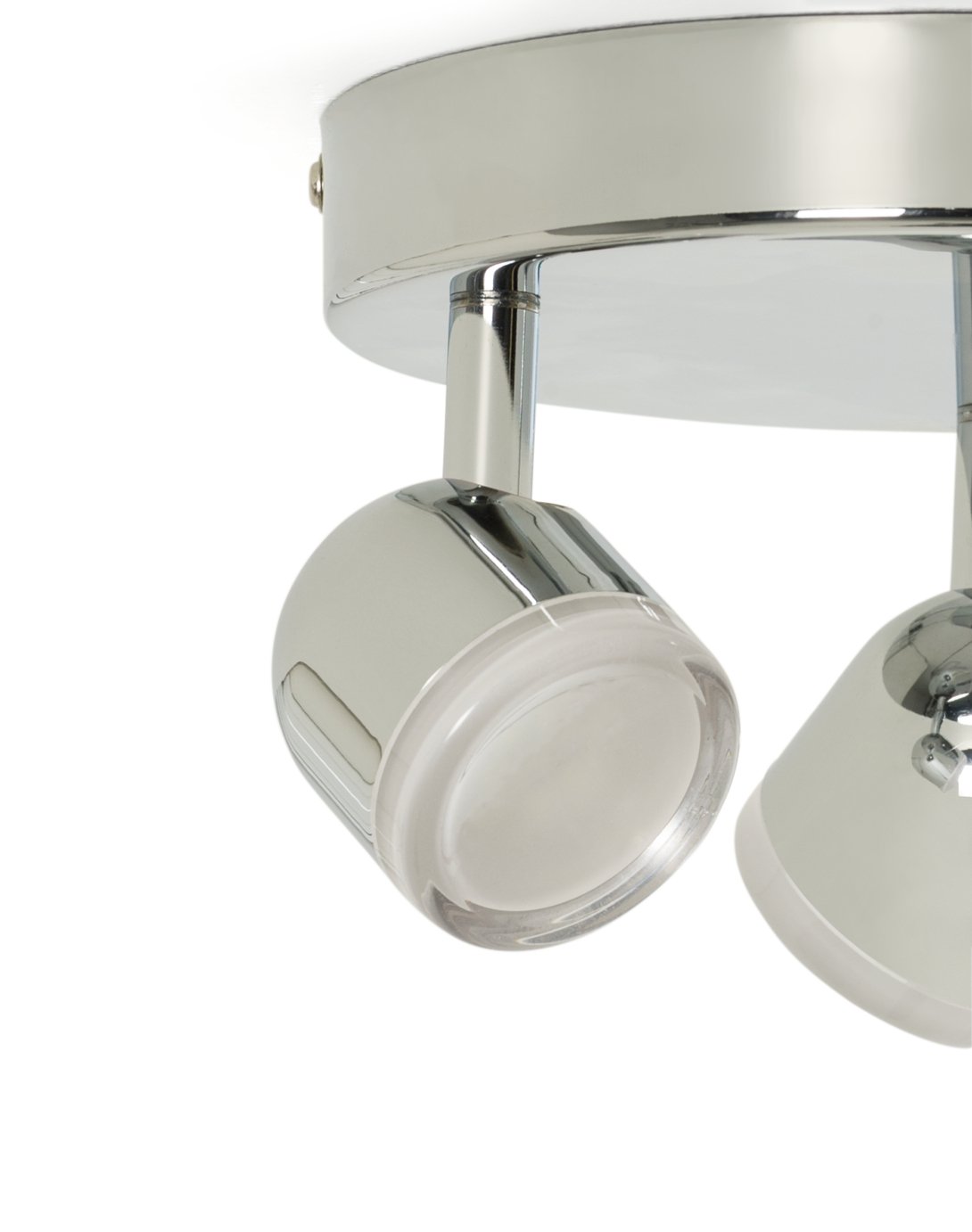 Chrome Argos Home Cleo 3 LED Spotlight Bar