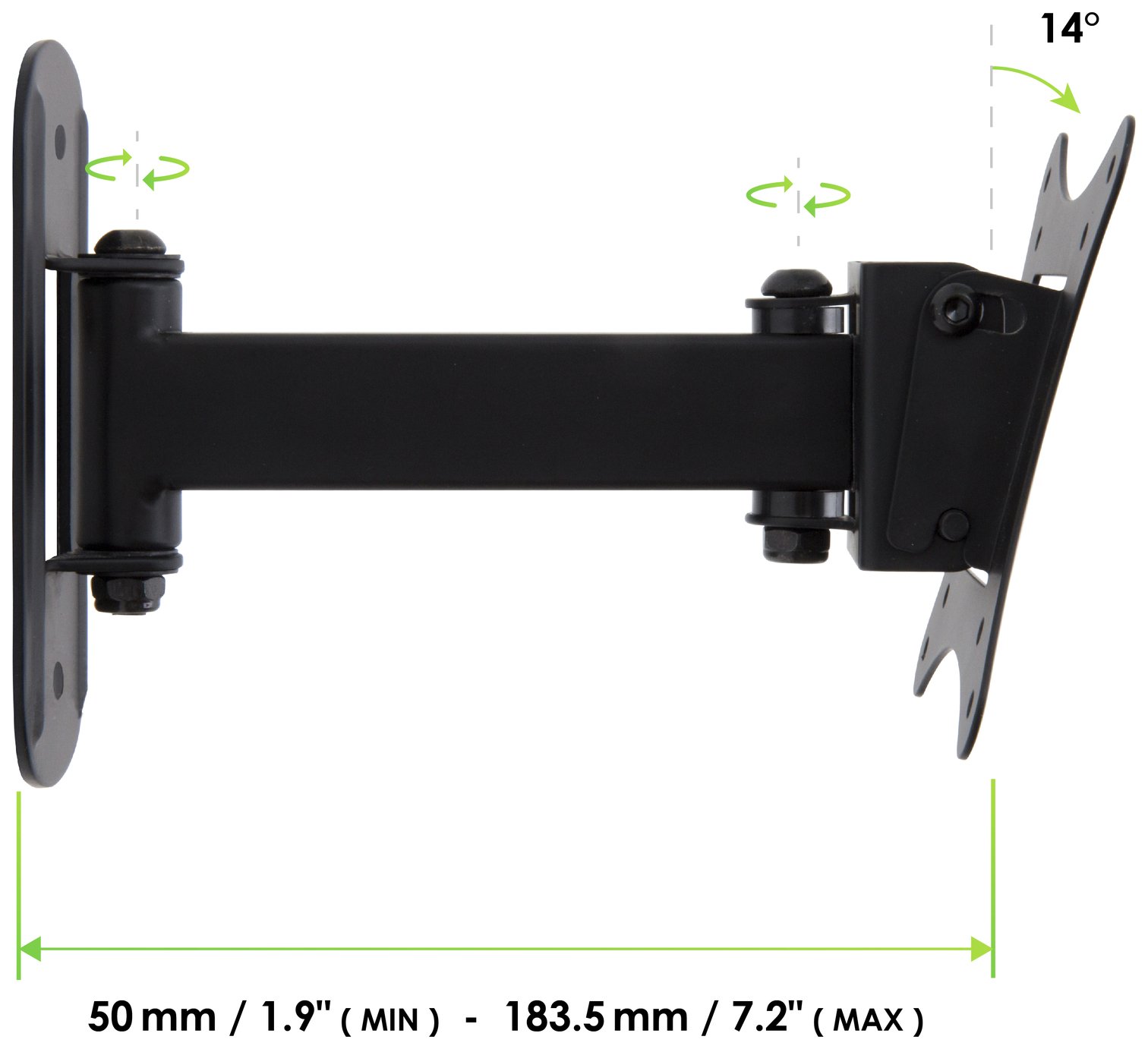 AVF Standard Multi Position 25 Inch TV Wall Bracket Reviews