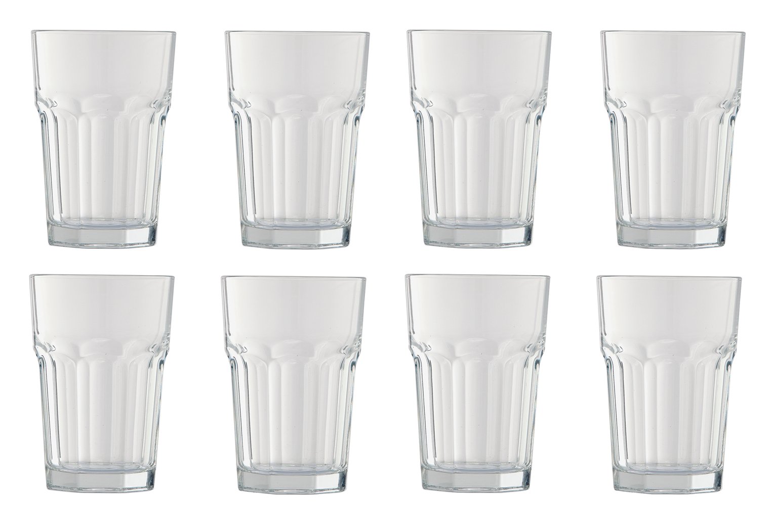 Argos Home Set of 8 Soda Glasses