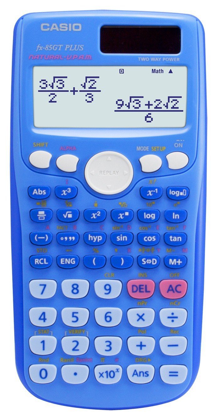 Casio FX-85GT Plus Scientific Calculator - Blue