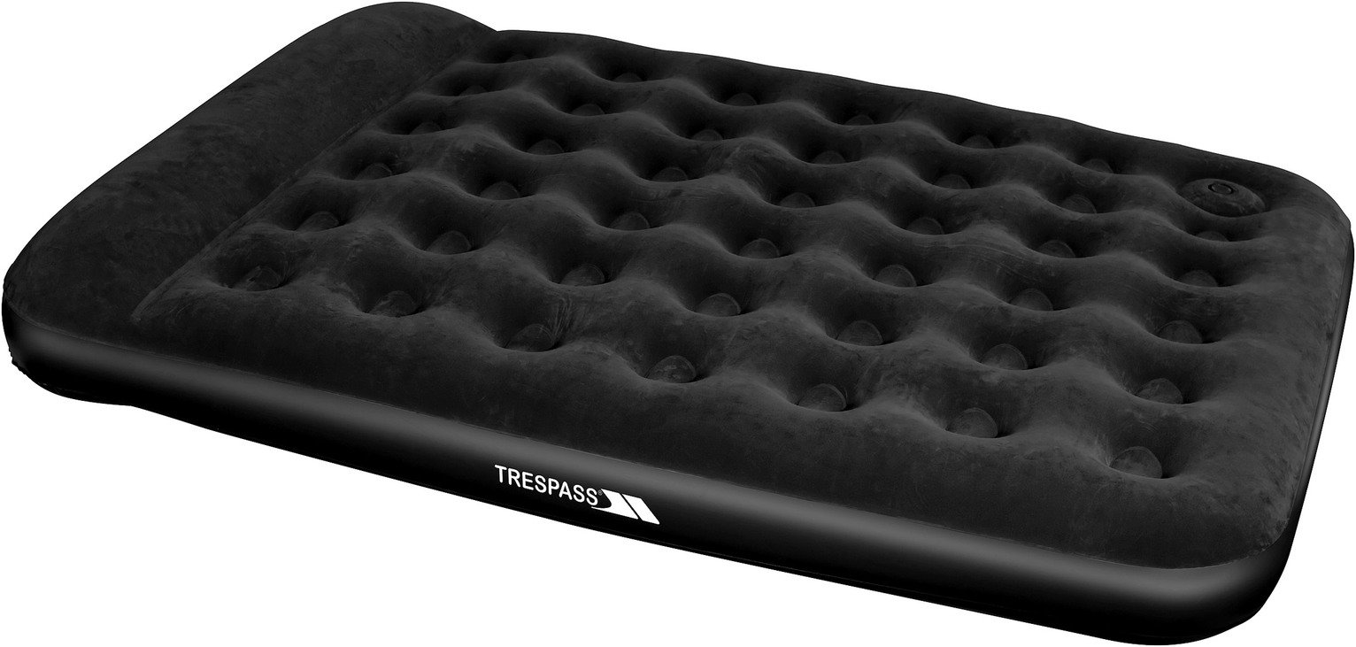 Trespass single shop flocked air bed