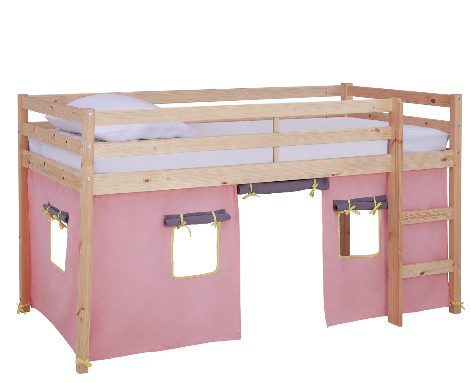 Argos Home Kaycie Pine Mid Sleeper with Rose Tent review