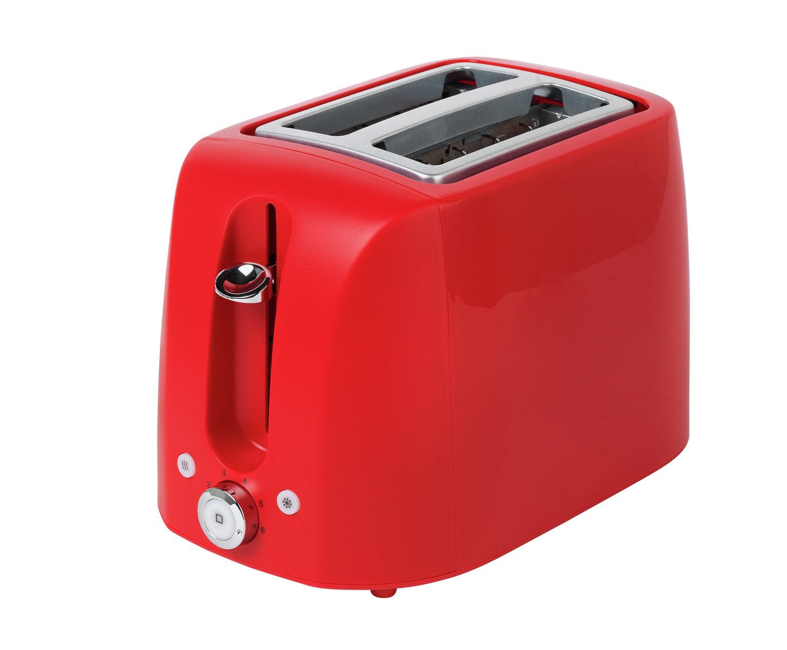 Cookworks 2 Slice Toaster - Red