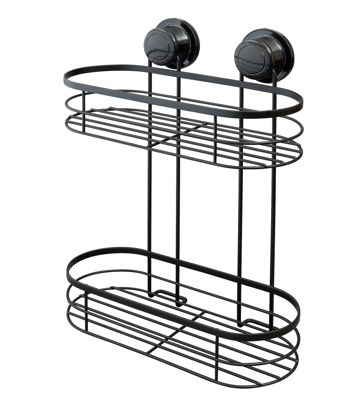 Argos Home Locking Suction Cup Wire 2 Tier Caddy Review