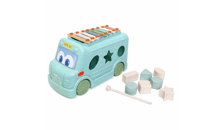 Chad Valley Shape N Sort School Bus Xylophone Activity Toy
