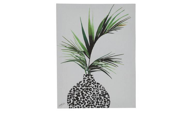 Buy Art Group Summer Thornton Leaf Canvas Wall Art 30x40cm Wall art