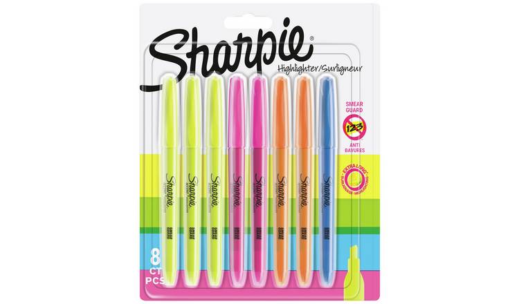 Sharpie Pocket Highlighters Assorted - 8 Pack