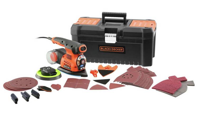 Black + Decker 220W 4-in-1 Multi Sander 