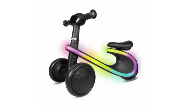 Zinc Rainbow Rider Lightwave LED Toddler Balance Trike