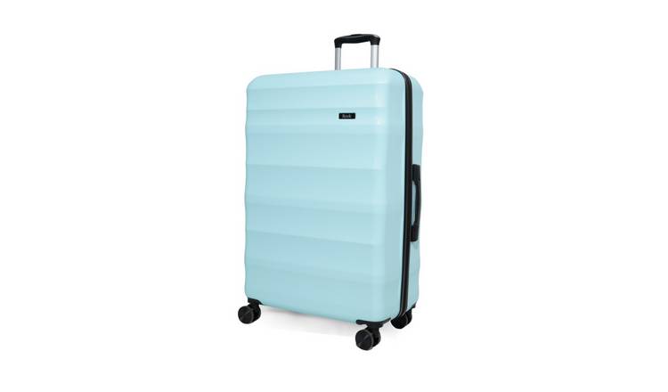 Rock Palermo 8 Wheel Hard Large Suitcase - Blue