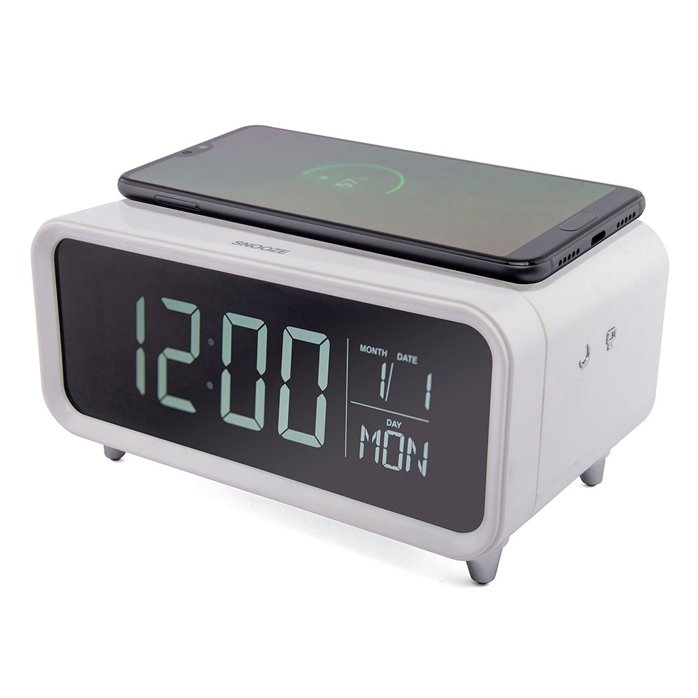 Groov-e Athena Alarm Clock with Wireless Charging Pad Review