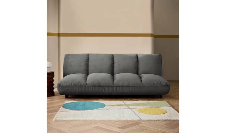 Habitat Bollo Fabric Clic Clac Sofa Bed - Charcoal